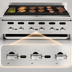 Thumbnail image #4 for Vulcan Achiever Quick Ship 72-1/2 Inch Countertop Gas Charbroiler, 13 Burners, 221,000 BTU