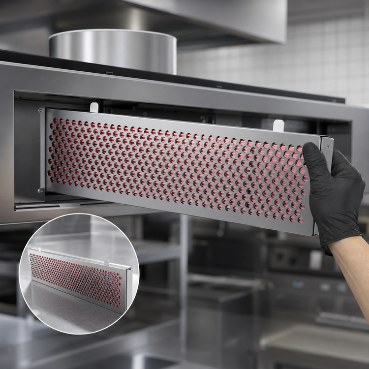 Product image #4 for Prática Removable Catalytic Converter for Forza STi High-Speed Oven