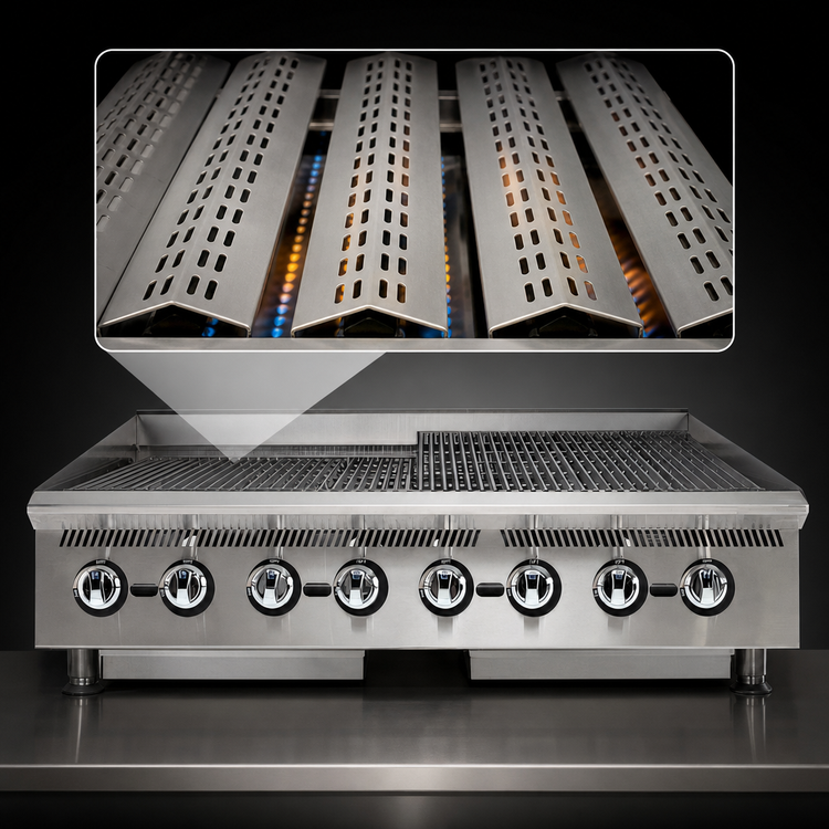 Product image #4 for Star Ultra-Max 48-Inch Countertop Gas Radiant Charbroiler