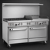 Thumbnail image #4 for Southbend Ultimate 60-Inch Commercial Gas Restaurant Range with 6 Open Burners, 24-Inch Griddle/Broiler, Standard Oven, and Convection Oven