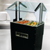 Thumbnail image #4 for Advance Tabco Triumph Supreme Portable Electric Hot Food Buffet Table with 2 Open Wells and Double-Sided Sneeze Guard
