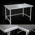 Thumbnail image #4 for John Boos Stallion 84-Inch x 30-Inch Stainless Steel Flat-Top Work Table with Safety Edge