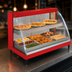 Thumbnail image #4 for Hatco Glo-Ray Designer Humidified Curved Glass Dual-Shelf Heated Display Case, 32.5-Inch Wide