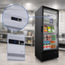 Thumbnail image #4 for Omcan Elite Series 11.5 Cu. Ft. One-Section Reach-In Glass Door Merchandiser Refrigerator