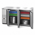 Thumbnail image #4 for Hoshizaki BB69-S 69.5-Inch Two-Section Reach-In Back Bar Cooler with Solid Hinged Doors