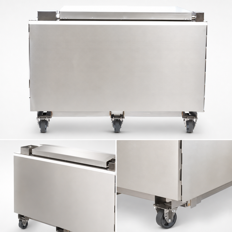 Product image #4 for Vulcan PRECIPAN 28-Gallon Braising Pan Back Panel Enclosure