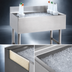 Thumbnail image #4 for Advance Tabco Underbar Basics 36-Inch Stainless Steel Cocktail Unit with 10-Circuit Cold Plate