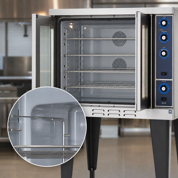 Product image #4 for Duke 613Q-G1 Single Deck Full-Size Gas Convection Oven