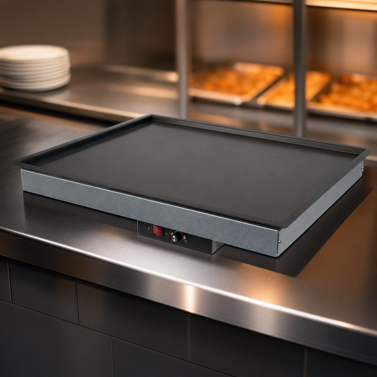 Product image #4 for Hatco Glo-Ray Built-In Rectangular Heated Shelf with Recessed Top, 37-1/2 Inch x 21 Inch, 120V