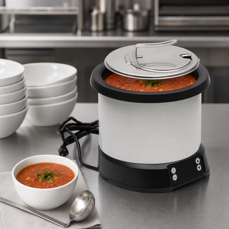 Product image #5 for Vollrath Mirage® Countertop 7 Quart Induction Soup Rethermalizer, 800W