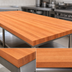 Thumbnail image #4 for Boos Block American Cherry Edge Grain Kitchen Countertop, 120 x 48 x 2-1/4 Inches, Varnique Finish