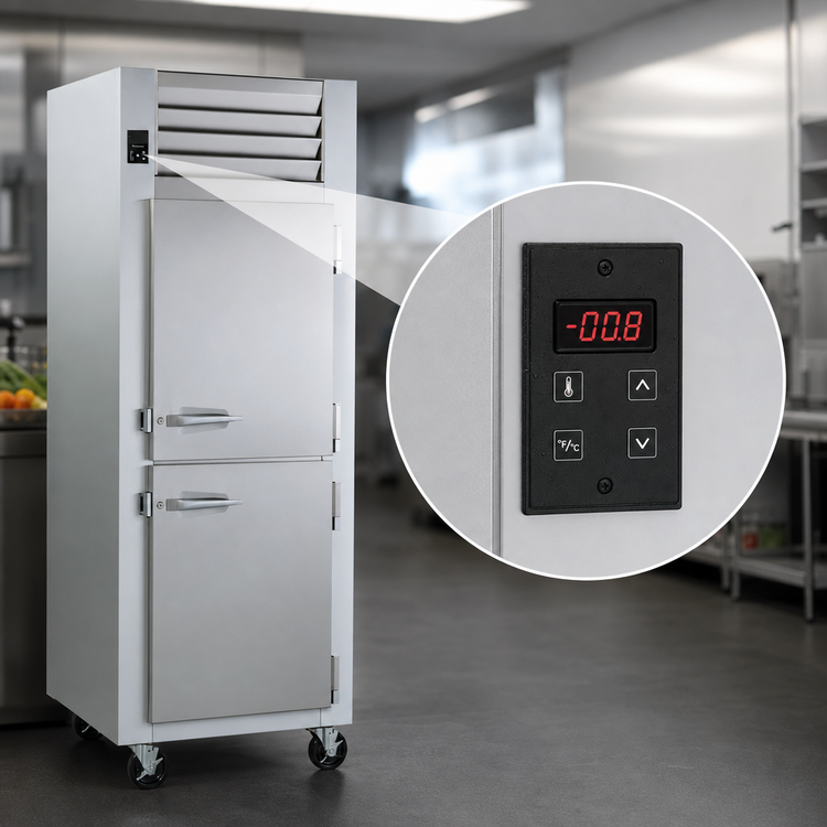 Product image #4 for Traulsen Dealer's Choice G1201- 1-Section Reach-In Freezer, Self-Contained, Top-Mounted, Solid Door