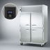 Thumbnail image #4 for Traulsen Dealer's Choice G22002 2-Section Reach-In Freezer with Half-Height Solid Doors, Right/Right Hinged, Self-Contained Top-Mounted R-290 Refrigeration