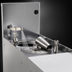 Thumbnail image #4 for Glastender 8-Inch Wide Underbar Mixology Unit with 6-Inch Tool Well and Push-Down Rinser Faucet