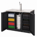 Thumbnail image #4 for Everest Refrigeration Two-Section Back Bar and Direct Draw Keg Refrigerator Combo, 49 Inch Wide, 13.0 Cu. Ft., 1 Half Barrel Keg Capacity