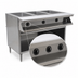 Thumbnail image #4 for Spec-Master SHT4OB-240-3 Four Pan Electric Sealed Well Hot Food Table