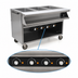Thumbnail image #4 for Spec-Master SPHT4OB-120 4-Well Electric Sealed Well Hot Food Table with AutoFill