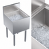 Thumbnail image #4 for Krowne Royal Series Stainless Steel 18-Inch Wide Underbar Ice Bin/Cocktail Unit, 55-Pound Ice Capacity