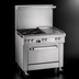Thumbnail image #4 for Southbend Ultimate 36-Inch Commercial Gas Restaurant Range with 2 Non-Clog Burners, 24-Inch Griddle, and Standard Oven