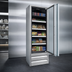 Thumbnail image #4 for Howard-McCray 19 Cu. Ft. Stainless Steel Single-Section Glass Door Reach-In Freezer Merchandiser