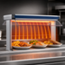 Thumbnail image #4 for Hatco Glo-Ray Designer Dual Infrared Strip Heater, 21-1/2 In. W, 6-In. Spacing, 500 Watts, Aluminum