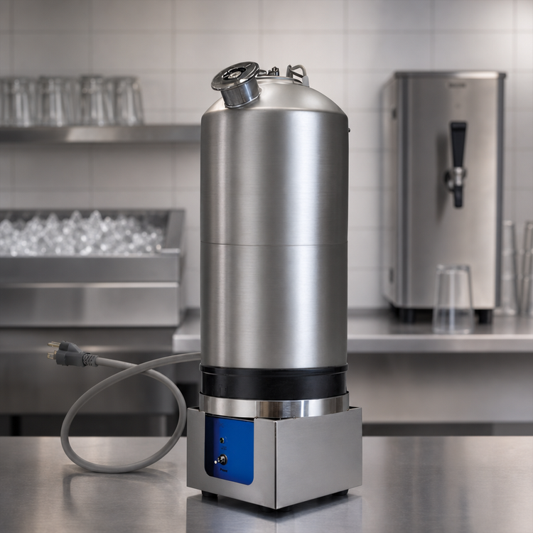 Product image #4 for Single 18-Liter Stainless Steel Beverage Tank with A-System Valve