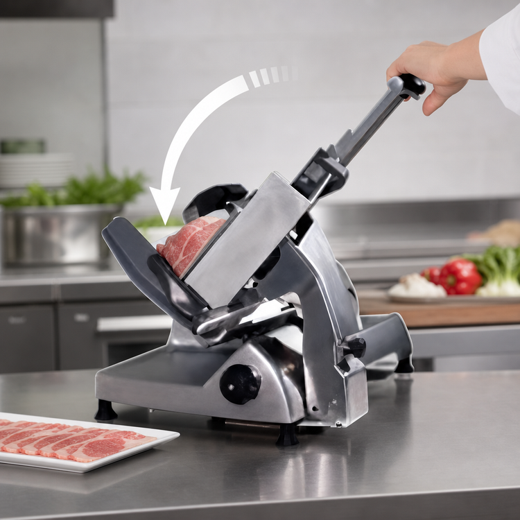 Product image #4 for Hobart HS6N-HV60C Heavy Duty Manual Meat Slicer with 13-Inch CleanCut Knife, 1/2 HP, 220-240V
