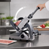 Thumbnail image #4 for Hobart HS6N-HV60C Heavy Duty Manual Meat Slicer with 13-Inch CleanCut Knife, 1/2 HP, 220-240V