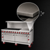 Thumbnail image #4 for American Range Green Flame 72-Inch Commercial Gas Range with 24-Inch Griddle, 8 Open Burners, and 2 Standard Ovens