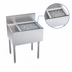 Thumbnail image #4 for Krowne Royal Series 26-Inch Underbar Speed Multi Station with 7-Circuit Cold Plate, Right Ice Bin and Insulated Bottle Well