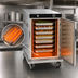 Thumbnail image #4 for Mobile Insulated Half-Size Heated Holding Cabinet, 8 Pan Capacity, Aluminum, 120V