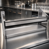 Thumbnail image #4 for Glastender SSR-15 15-Inch Single Stainless Steel Speed Rail with Open Step-and-Rail Design