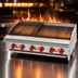 Thumbnail image #4 for American Range ARSRB-36 36-Inch Countertop Gas Charbroiler with 6 Burners and Cast Iron Grates
