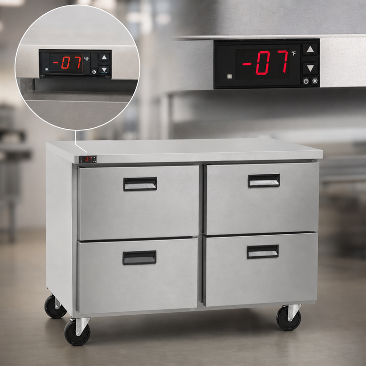 Product image #4 for Traulsen Centerline 48-Inch Compact Undercounter Freezer with 4 Drawers