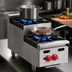 Thumbnail image #4 for Achiever 12-Inch Gas Countertop Hot Plate, 60,000 BTU, with 1 Open Burner and 1 Step-Up Burner