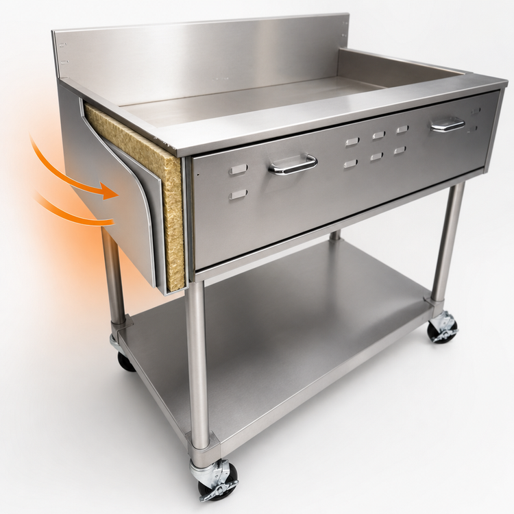 Product image #4 for Comstock-Castle TS2941SF Floor Model Gas Doughnut/Funnel Cake Fryer, 41-Inch, 100,000 BTU