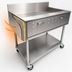 Thumbnail image #4 for Comstock-Castle TS2941SF Floor Model Gas Doughnut/Funnel Cake Fryer, 41-Inch, 100,000 BTU