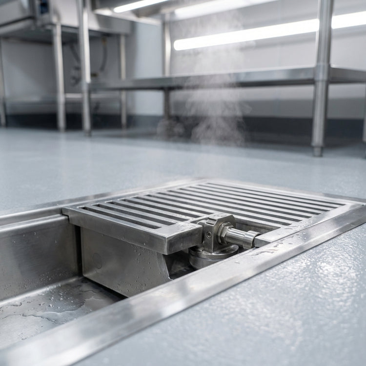 Product image #3 for Eagle Group WTFT-1572-SG Cool Trough Water Tempering Floor Drain System