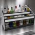Thumbnail image #4 for Glastender DSR-15 15-Inch Double Stainless Steel Speed Rail