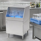 Thumbnail image #4 for Krowne GWR-24 Rotary Underbar Glass Washer, Low-Temperature Chemical Sanitizing, 1,200 Glasses per Hour, 25 x 26 Inches