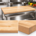 Thumbnail image #4 for John Boos Boos Block 120 x 30-Inch Edge Grain Maple Kitchen Countertop, Varnique Finish