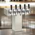 Thumbnail image #4 for Perlick Extra High 5-Faucet Countertop Glycol-Cooled Tee Draft Beer Tower, Stainless Steel