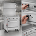 Thumbnail image #4 for Southbend Platinum 16-Inch Modular Natural Gas Sectional Range Griddle with Manual Controls and 1-Inch Plate