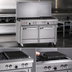 Thumbnail image #4 for Southbend Ultimate 48-Inch Commercial Gas Restaurant Range with 4 Non-Clog Burners, 24-Inch Charbroiler, Standard Oven, and Cabinet Base