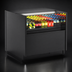 Thumbnail image #4 for Oasis Refrigerated Self-Service Under-Counter Display Case, 71-5/8 Inch Wide, Self-Contained R290, Black