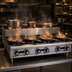 Thumbnail image #4 for Imperial 48-Inch Gas Countertop Hotplate with 4 Open Burners and 4 Step-Up Burners