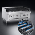 Thumbnail image #4 for Southbend (Middleby) HDC-36 36-Inch Countertop Gas Charbroiler with Cast Iron Radiants and Two-Sided Cooking Grid