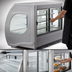Thumbnail image #4 for Fogel Elite Series Full-Service Refrigerated Deli/Bakery Display Case, Curved Glass Front, 72 Inch