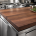 Thumbnail image #4 for John Boos Boos Block American Black Walnut Edge Grain Kitchen Countertop, 60 x 48 x 3 Inches, Flat No-Backsplash