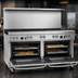 Thumbnail image #4 for Southbend Ultimate 60-Inch Gas Restaurant Range with 5 Burners, 24-Inch Charbroiler, and 2 Standard Ovens